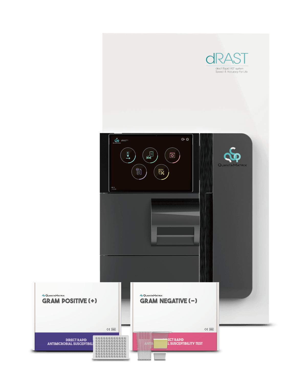 Analyser for direct and rapid AST dRAST