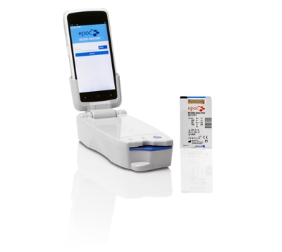 EPOC Blood gas analyzer with electrolytes, glucose and lactate determination - Empirica