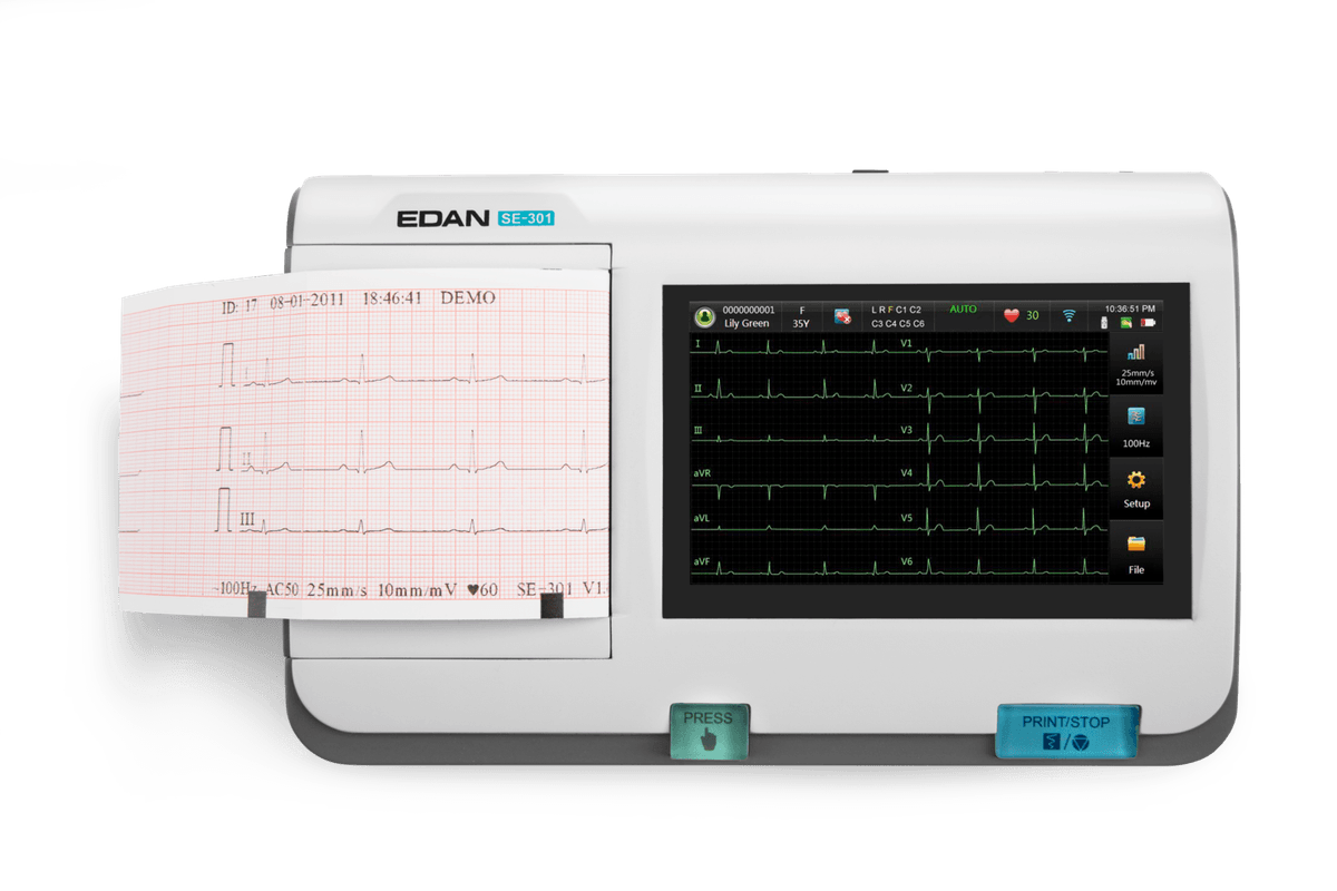 Multi-Channel Portable Electrocardiograph SE 301